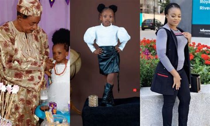 
Alaafin’s wife beautifully celebrates her daughter’s first birthday without a father 