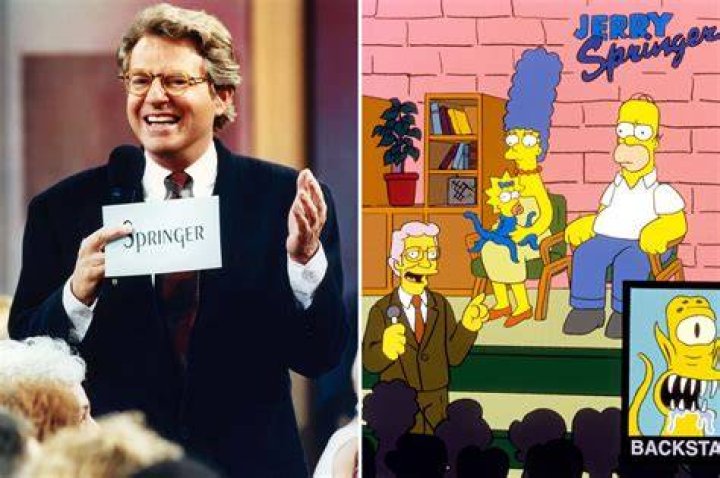 
Did Jerry Springer appear in The Simpsons? 