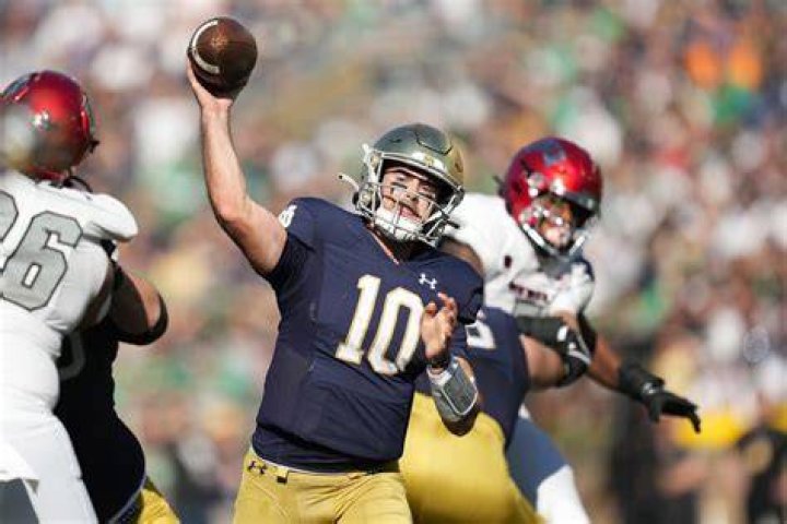 Drew Pyne Girlfriend Olivia Connor Is An Athlete And Author Studying At Notre Dame