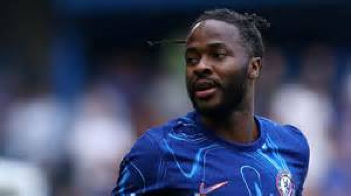 
England Midfielder Raheem Sterling Beard 
