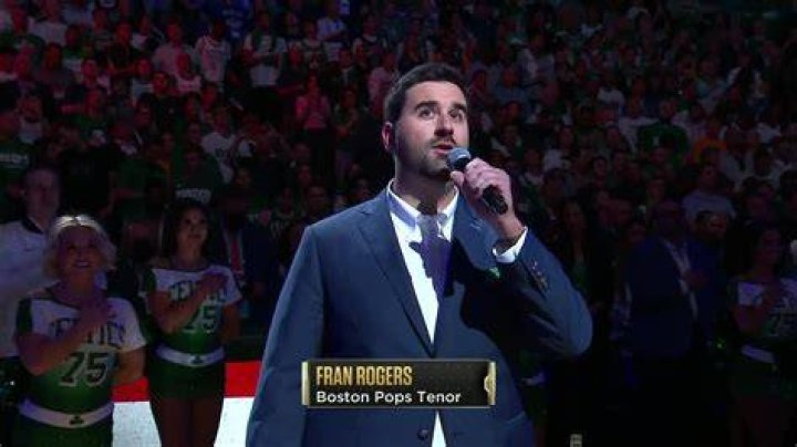 
Fran Rogers From Boston Pops Performs National anthem On NBA Conference Finals 