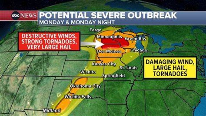 
From Texas to Florida: What US states are expected to be affected by tornado outbreak 