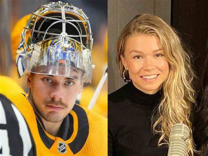 Goaltender Juuse Saros And His Girlfriend Minna Varis Have Known Each Other Since They Were Teenagers
