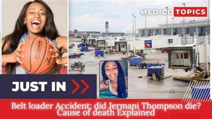 
How Did Jermani Thompson Die? Belt loader Accident, Jermani Thompson Cause Of Death 