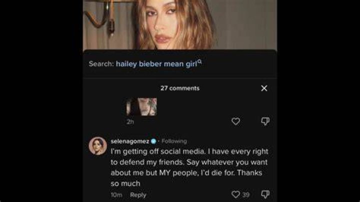 
“I have every right to defend my friends”: Selena Gomez and Hailey Bieber drama explored as singer quits TikTok 