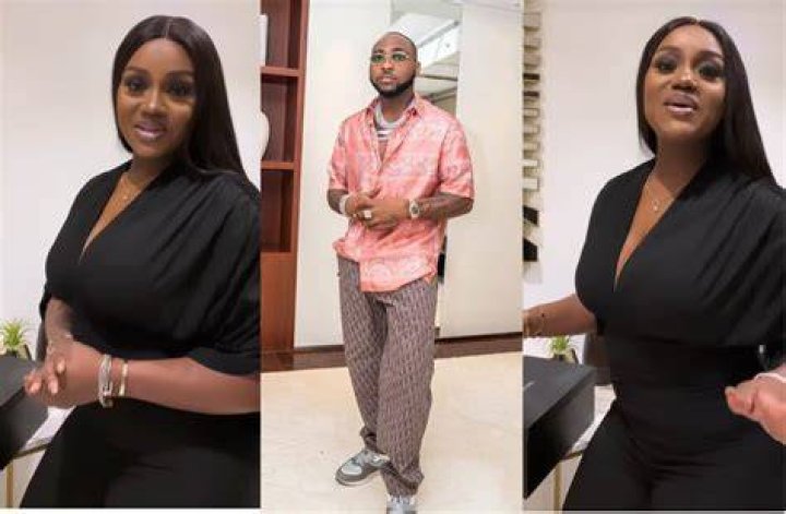 
Mixed Reactions As Davido Threatens Troll Over Attack On Chioma Rowland 