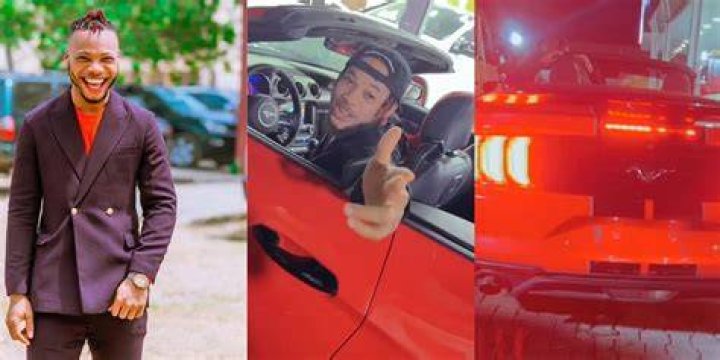 
Pascal Iweh has spent millions of naira on a new Mustang Convertible 