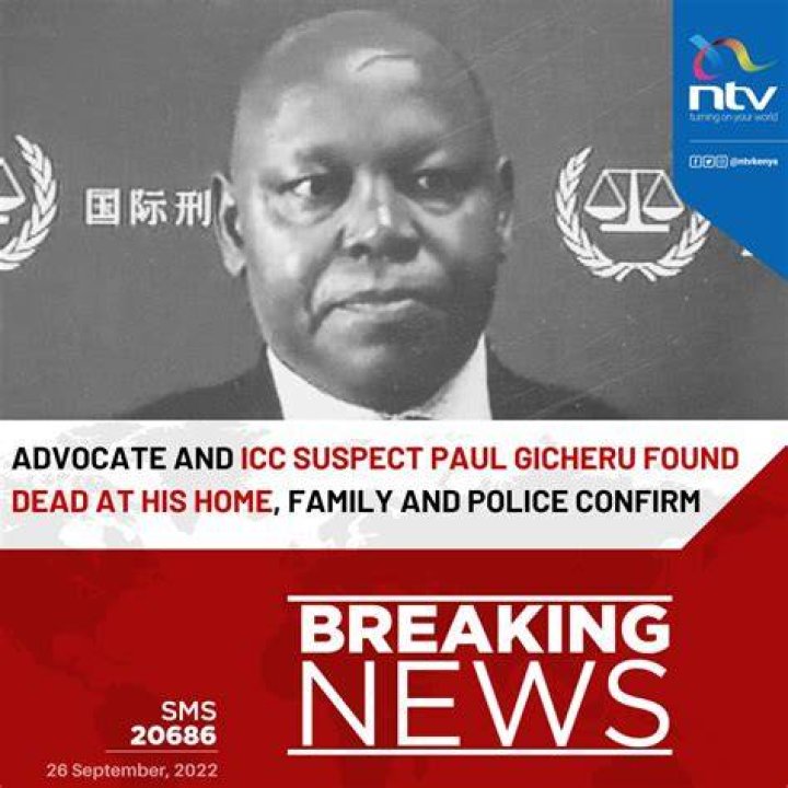 
Paul Gicheru Cause of Death: Wiki, Age, Wife, Net Worth, Son, Family 