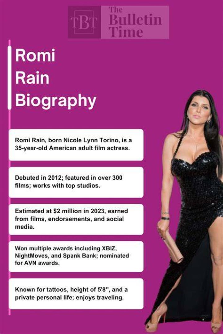Romi Rain Height, Weight, Net Worth, Age, Birthday, Wikipedia, Who, Nationality, Biography