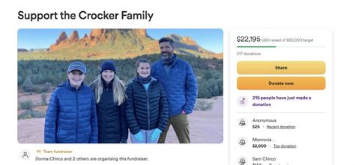 Sarah Louise Crocker GoFundMe: Fundraiser raises over $21,000 for California mother who fell to death while attempting to save teen