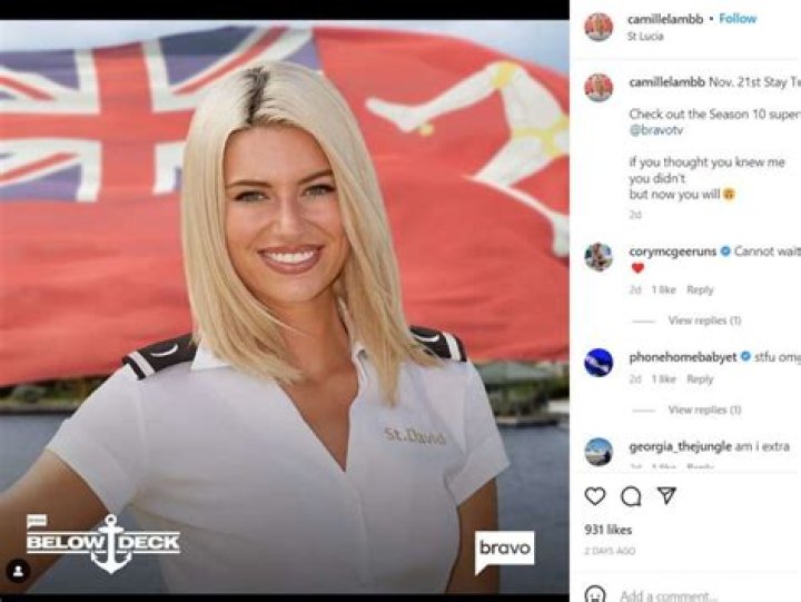 Who Is Camille Lamb From “Below Deck” Season 10?