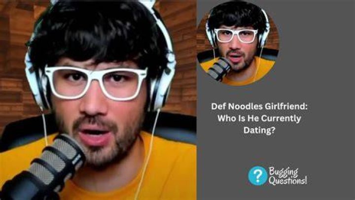 Who Is Def Noodles Girlfriend? Age Gap And Real Name