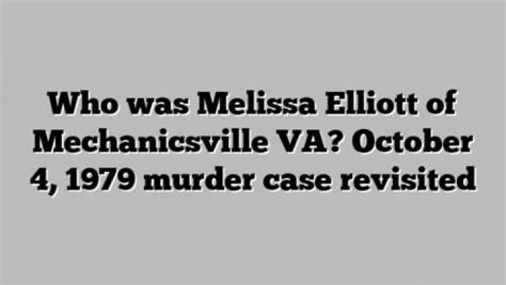 
Who Is Randy Lynn Elliott Mechanicsville VA? Revisit The Crazy The Elliot House Murders From October 4 1979 
