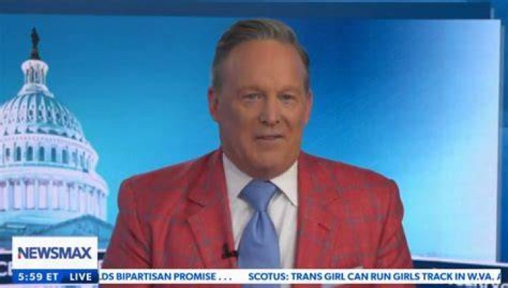 Why is Sean Spicer leaving Newsmax?