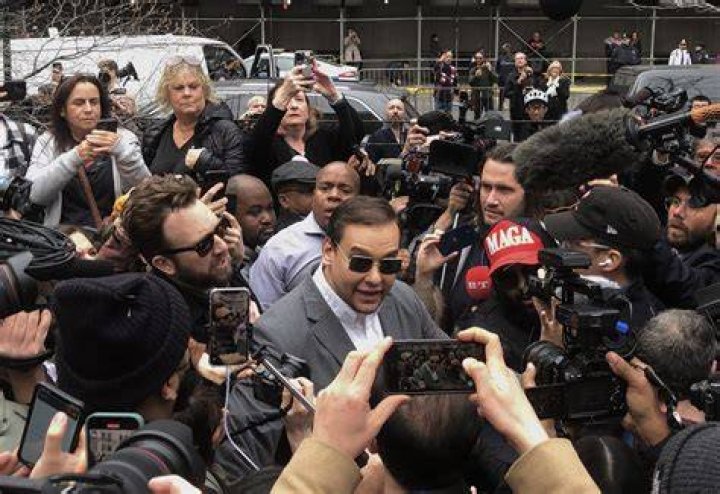 
Why was George Santos forced to leave pro-Trump protest outside Manhattan court? 
